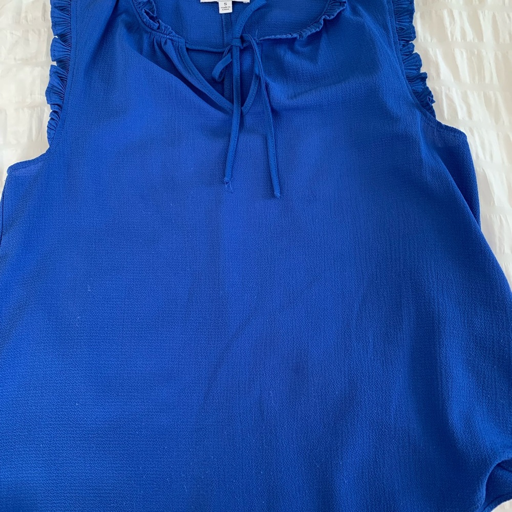 L Love Blue Ruffle Rank - Picture 8 of 16